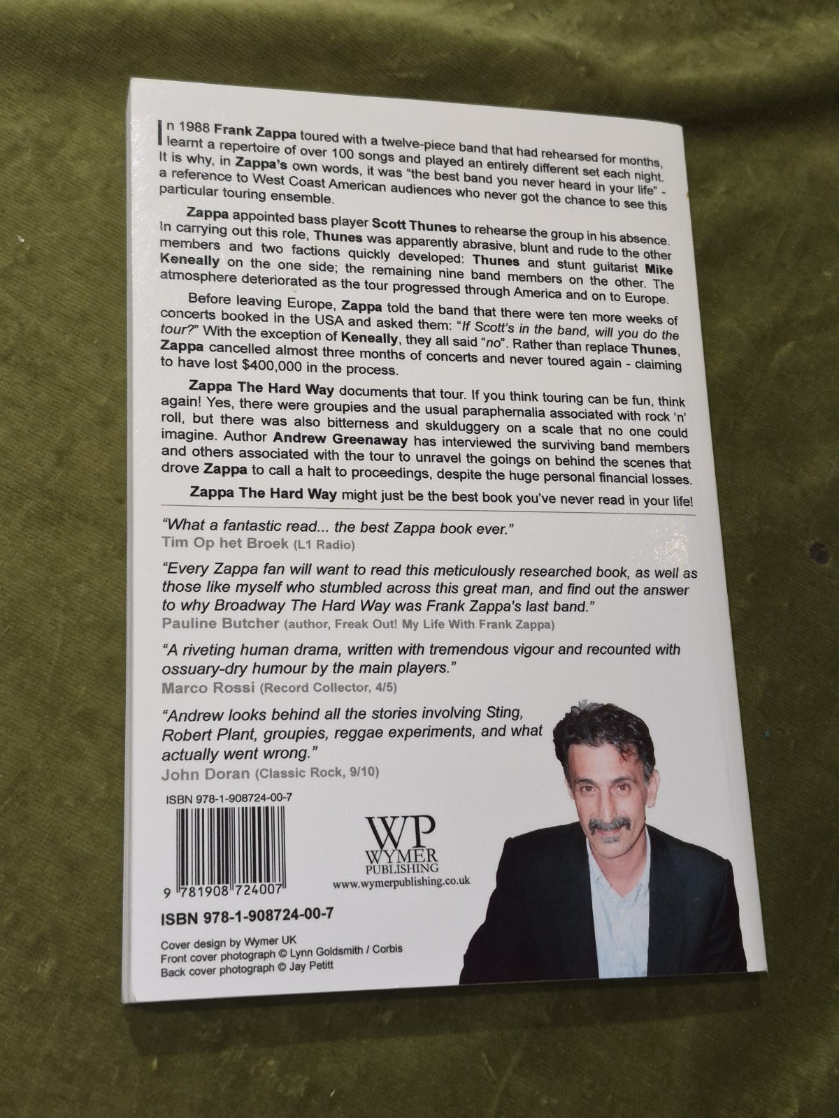 Zappa The Hard Way by Andrew Greenaway ~ 20111