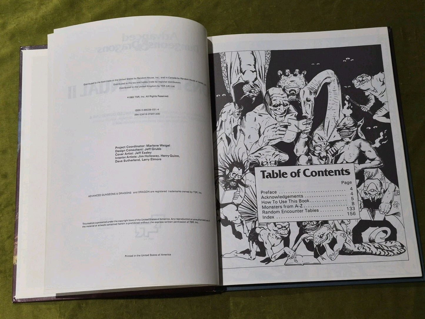 Advanced Dungeons & Dragons AD&D Monster Manual II Hardback 2016 TSR 19833