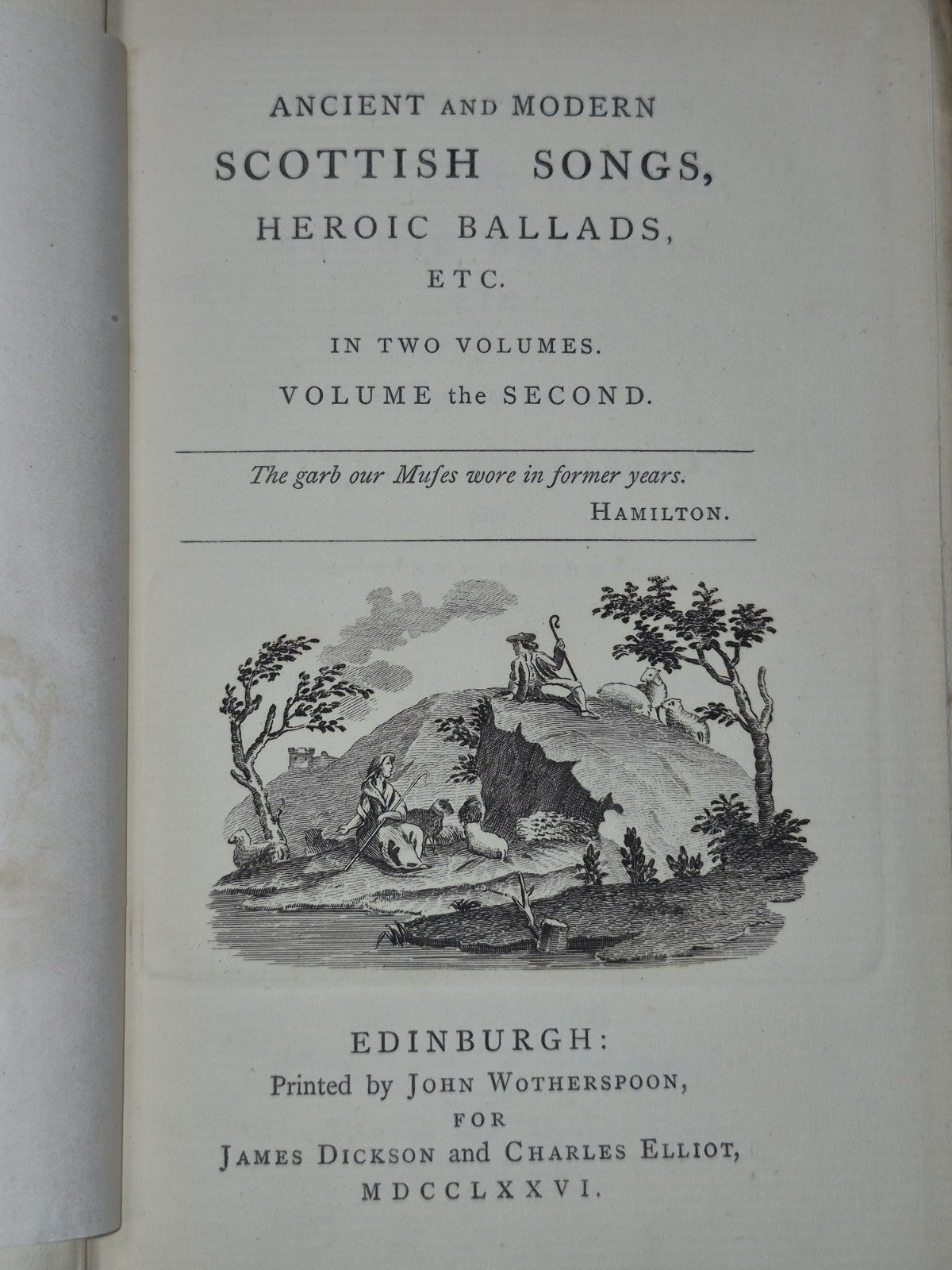 Scottish Songs Heroic Ballads David Herd 1869 Two Volumes Kerr & Richardson 7