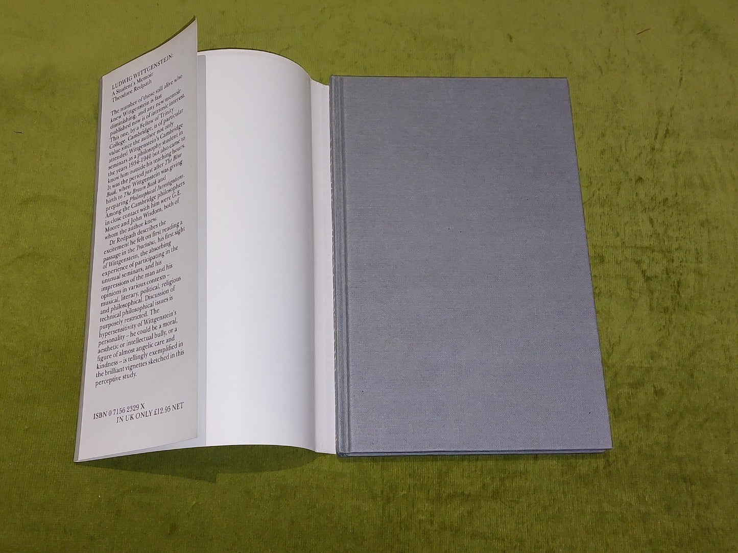 Ludwig Wittgenstein by Theodore Redpath 1st Edition (1990) Hb Book2