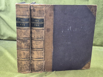 The Franco Prussian War By Hozier c1870 First Edition 2 Vol Set0