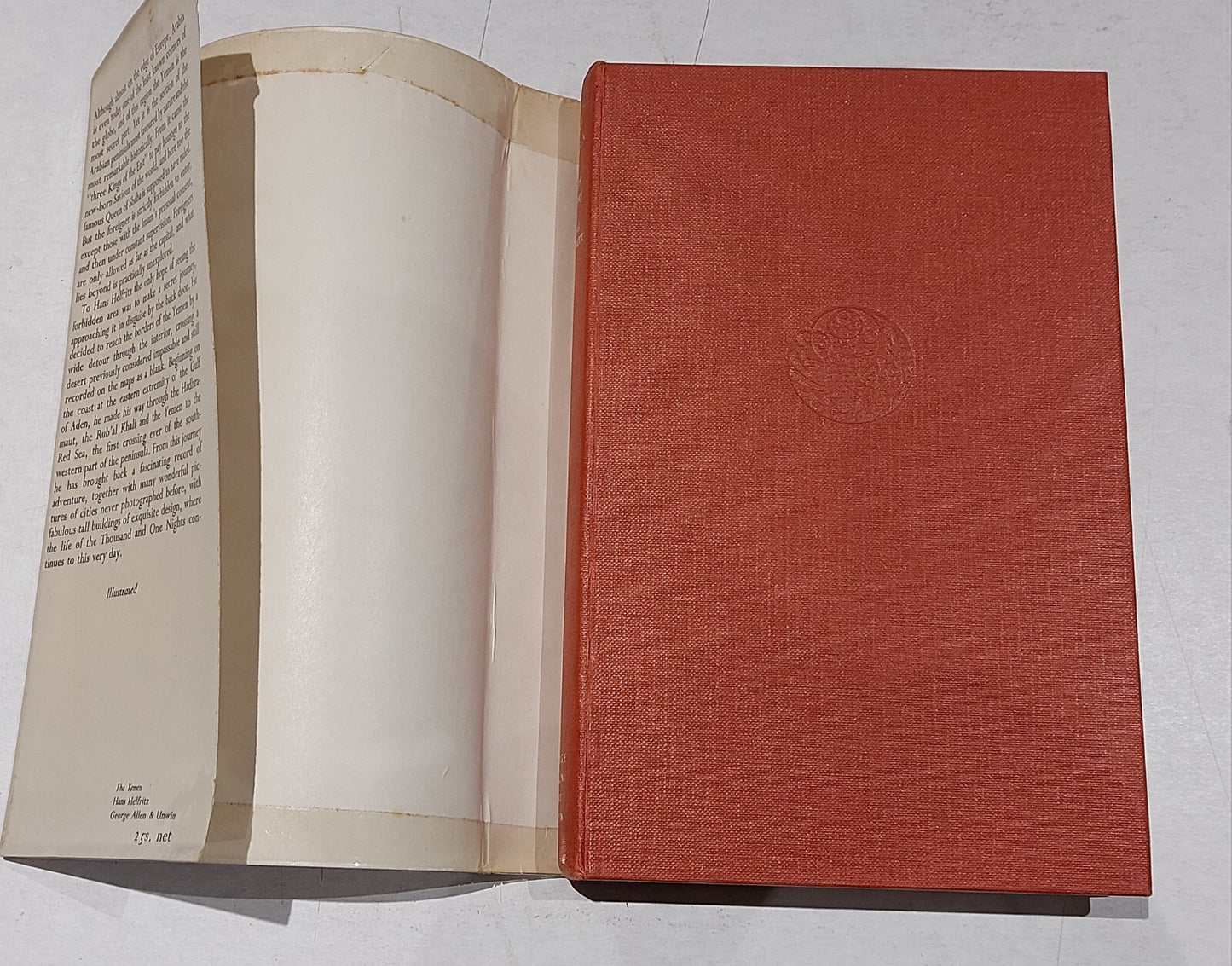 The Yemen  a Secret Journey By Hans Helfritz (1958) Hb Book3