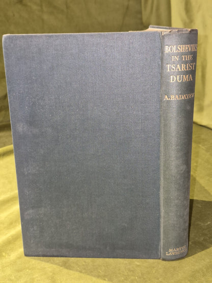 The Bolsheviks in the Tsarist DUMA (1929 First Edition) A. Dadayev Lenin3