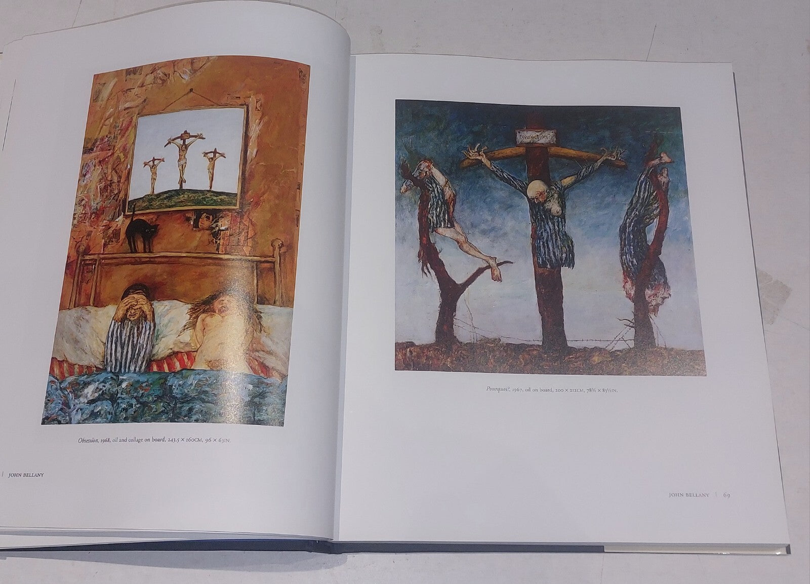 John Bellany [Hardcover, John McEwen, 2005] Signed Art Book5