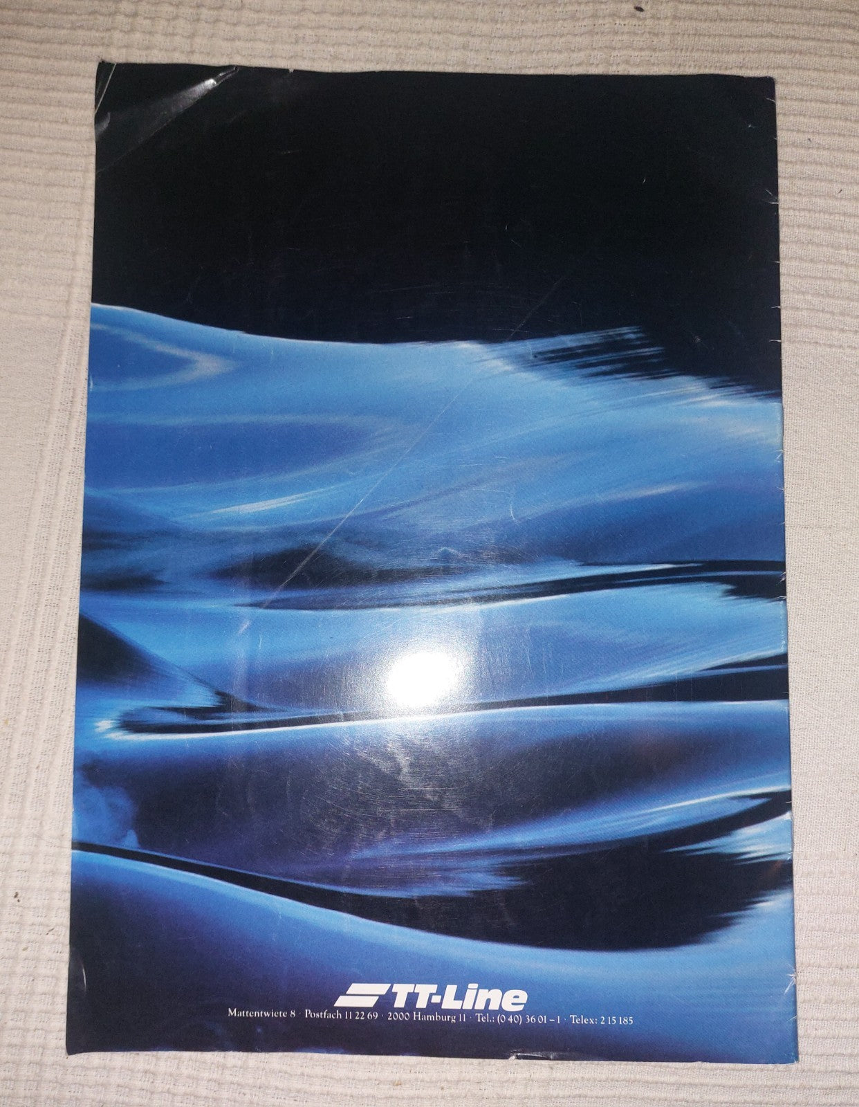 TT-Line Logbuch Sales Brochure 1980s Including Fleet Diagrams12