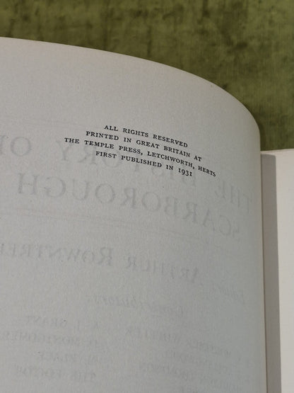History of Scarborough by Arthur Rowntree [J M Dent & Sons] SIGNED limited print6