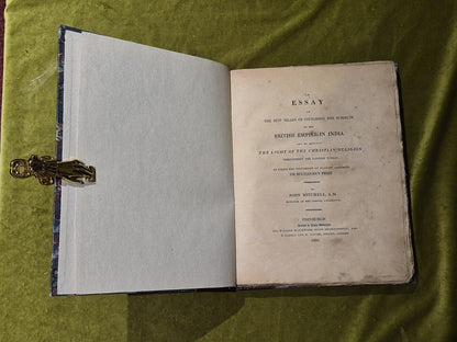 The best means of civilising the subjects of the British Empire in India 18052