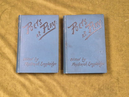 Poets at Play in 2 Vols by Frederick Langbridge - Eyre & Spottiswoode0