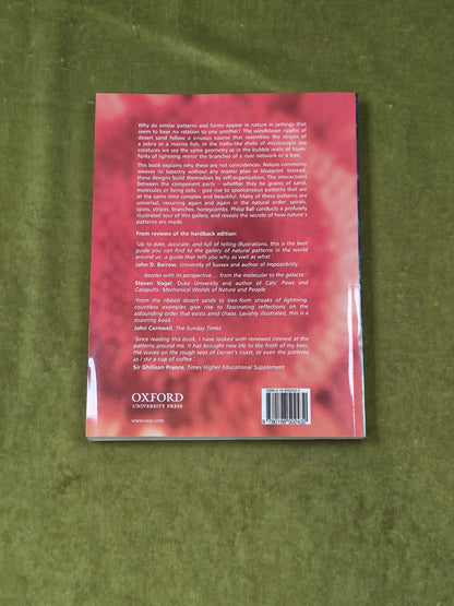The Self-Made Tapestry : Pattern Formation in Nature - Philip Ball , Oxford PB1