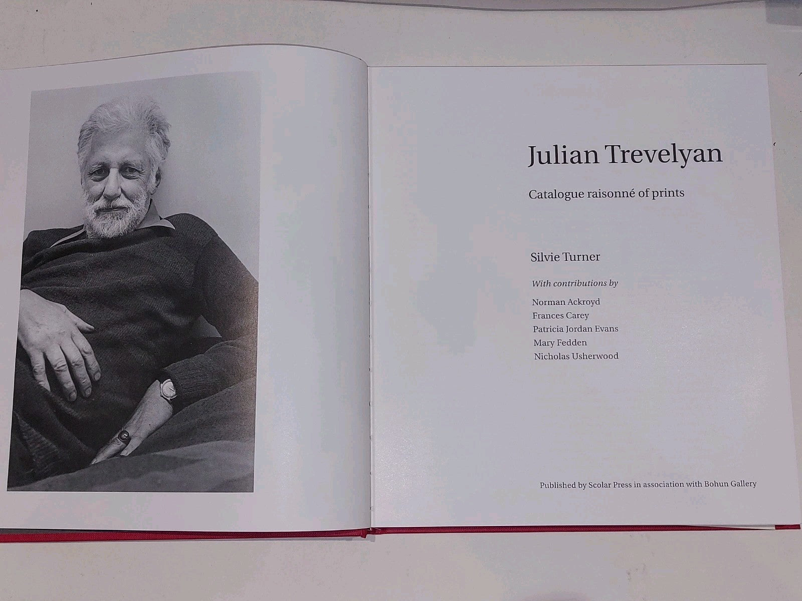 Limited Edition Julian Trevelyan Catalogue Raisonne + Uneditioned Etching Bohun5