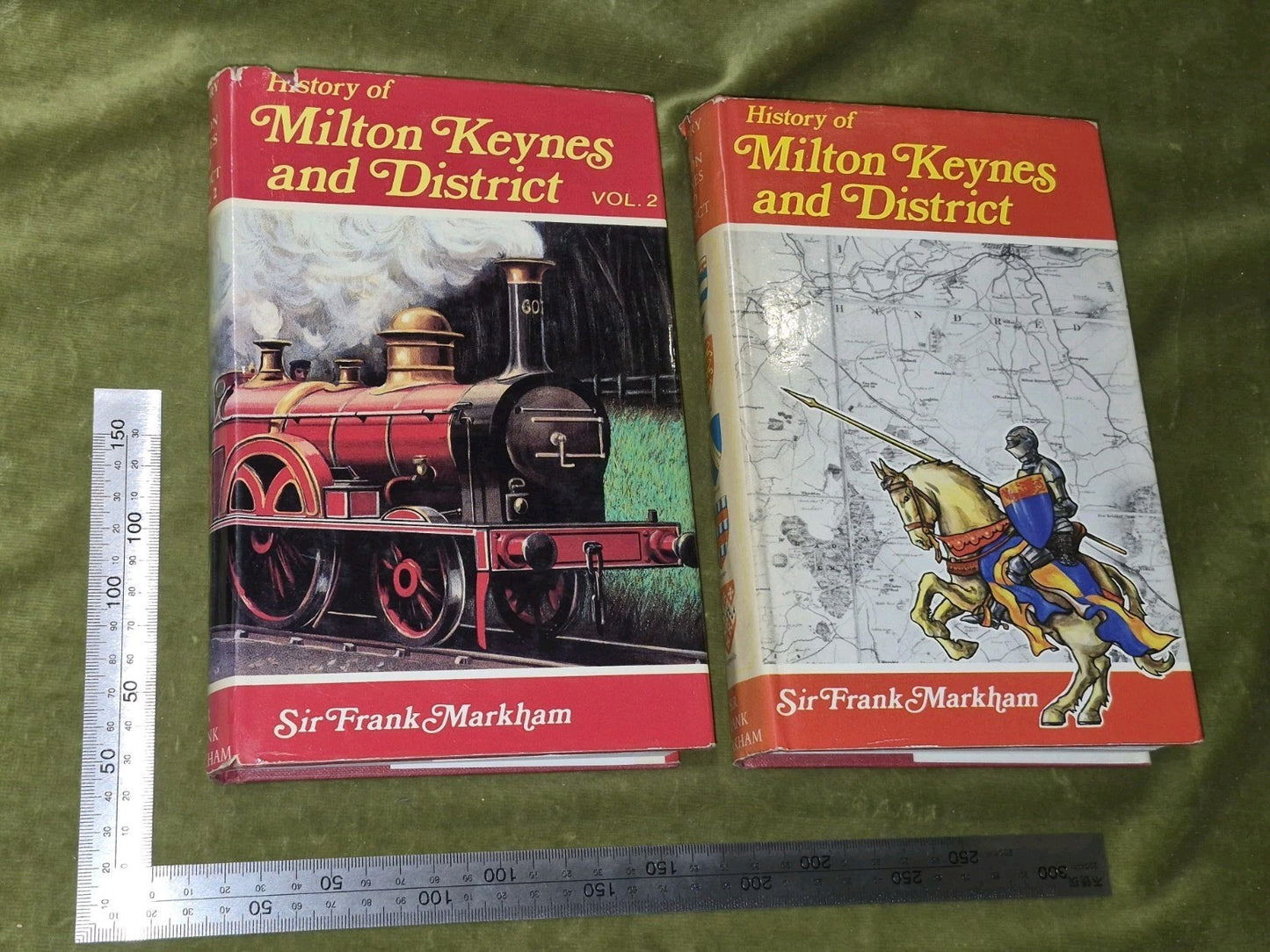 A History Of Milton Keynes And District Volume 1 & 2 Bundle Frank Markham0