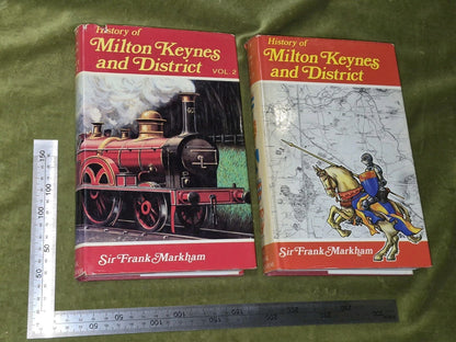 A History Of Milton Keynes And District Volume 1 & 2 Bundle Frank Markham0