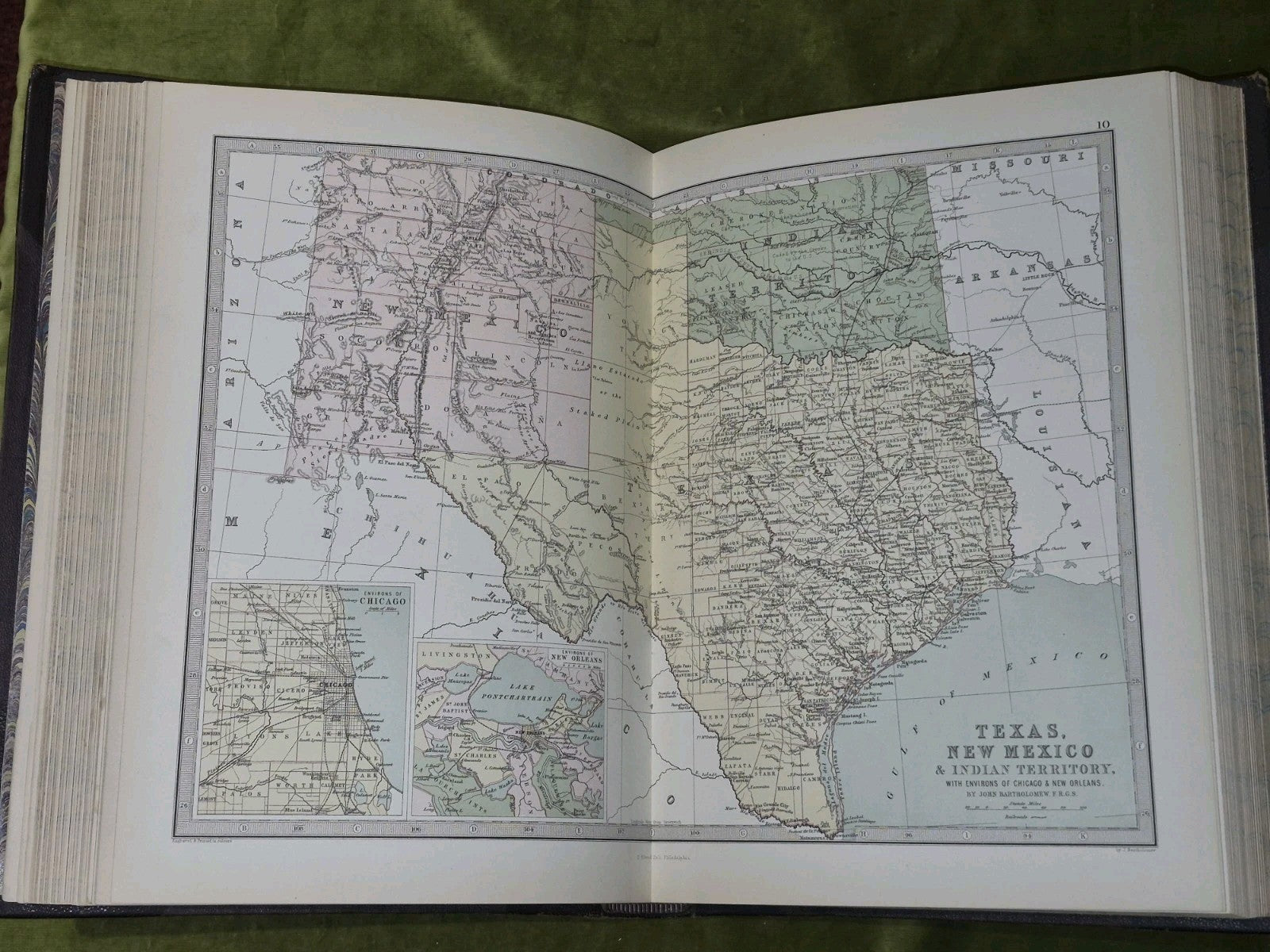 Zell's Descriptive Hand Atlas of The World (1875) John Bartholemew Ellwood Zell11