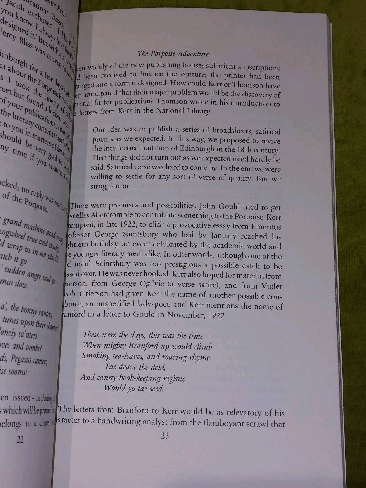 The Porpoise Press 1922-39 (1988) Alistair McCleery5