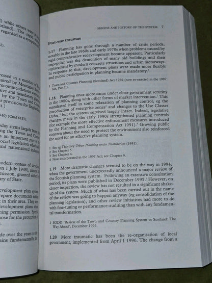 Scottish Planning Law Second Edition (1999) Angus McAllister Raymond McMaster5
