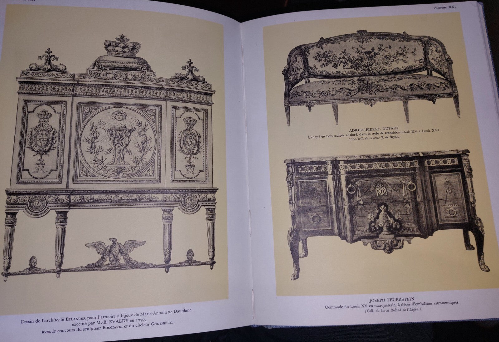 LES ÉBÉNISTES DU XVIIIe SIÈCLE. F. D. Nobele. French Furniture Design. Illustrat7