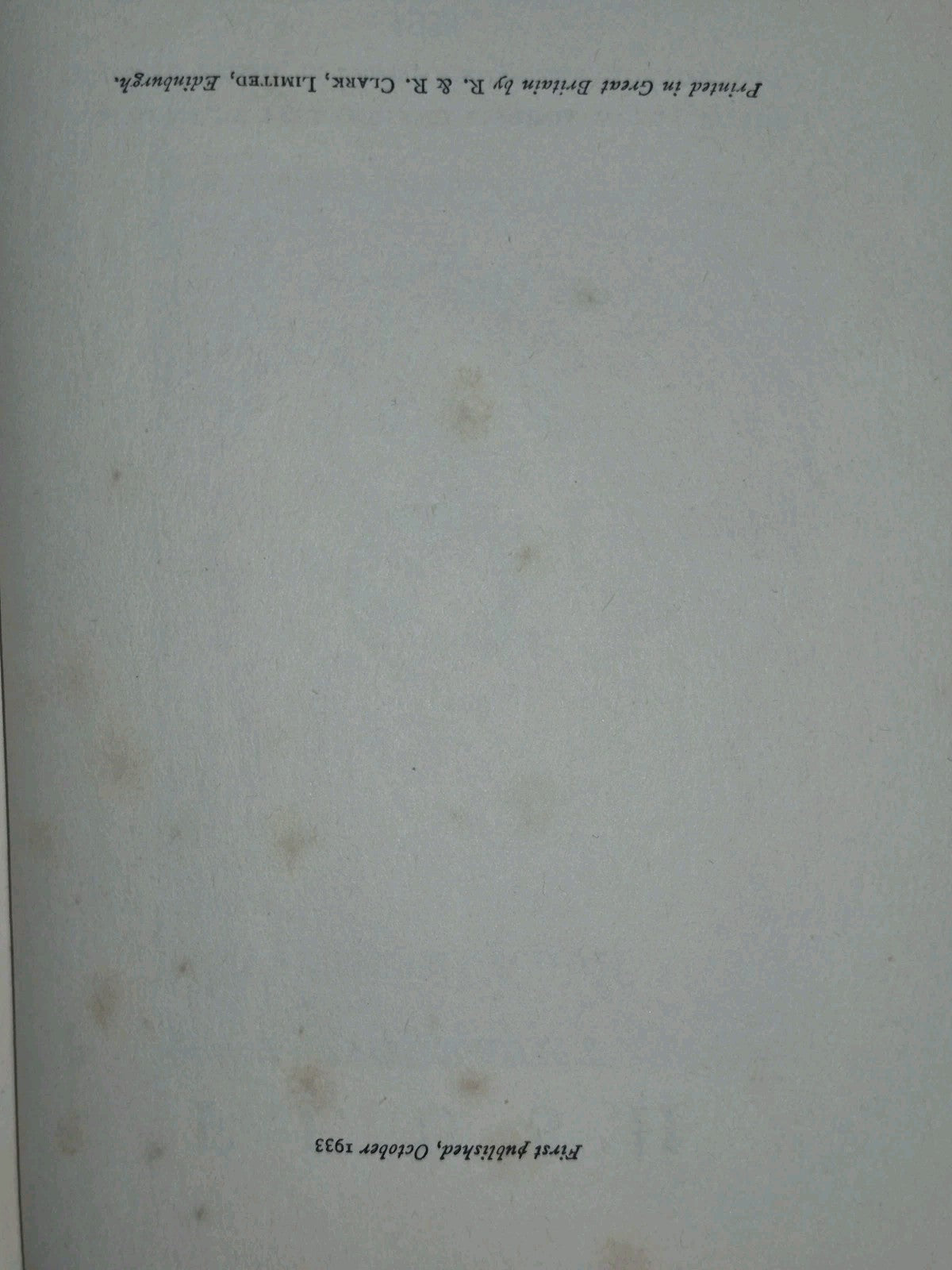 Flush by Virginia Woolf 1933 first UK edition first printing HB7