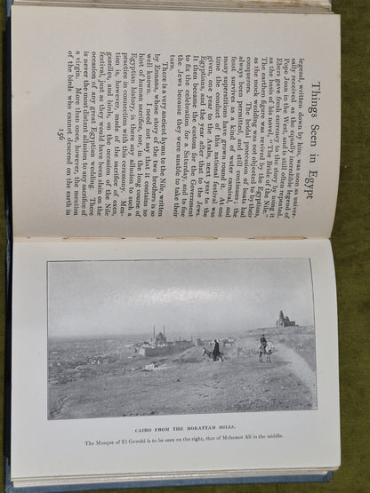 Things Seen In Egypt With 50 Illustrations - E L Butcher 1910 1st Edition5