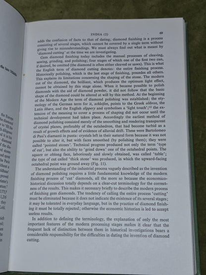 The History of Diamond Production and the Diamond Trade (1966) Godehard Lenzen8