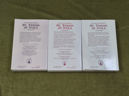 The Collected Works of St Teresa of Avila Vol 1-3 - Kavanaugh , Rodriguez ICS PB1