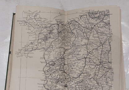 G. W. Bacon Tourist's Guide & Handbook With Maps / Map To England And Wales. 7
