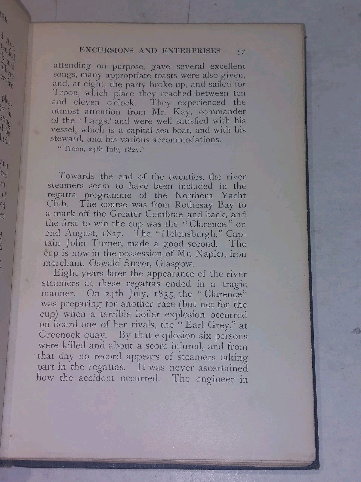 The Clyde Passenger Steamer By Captain James Wiliamson 1904 1st Ed Hb Book4