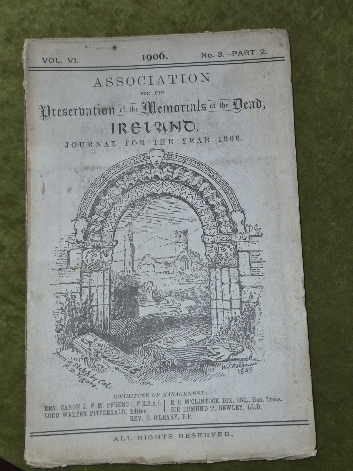 Ireland Preservation of the Memorials of the Dead Assorted Issues 1895-1911 5