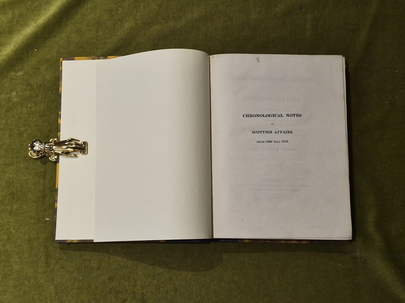 Chronological Notes of Scottish Affairs from 1680 till 1701 - Lord Fountainhall 3