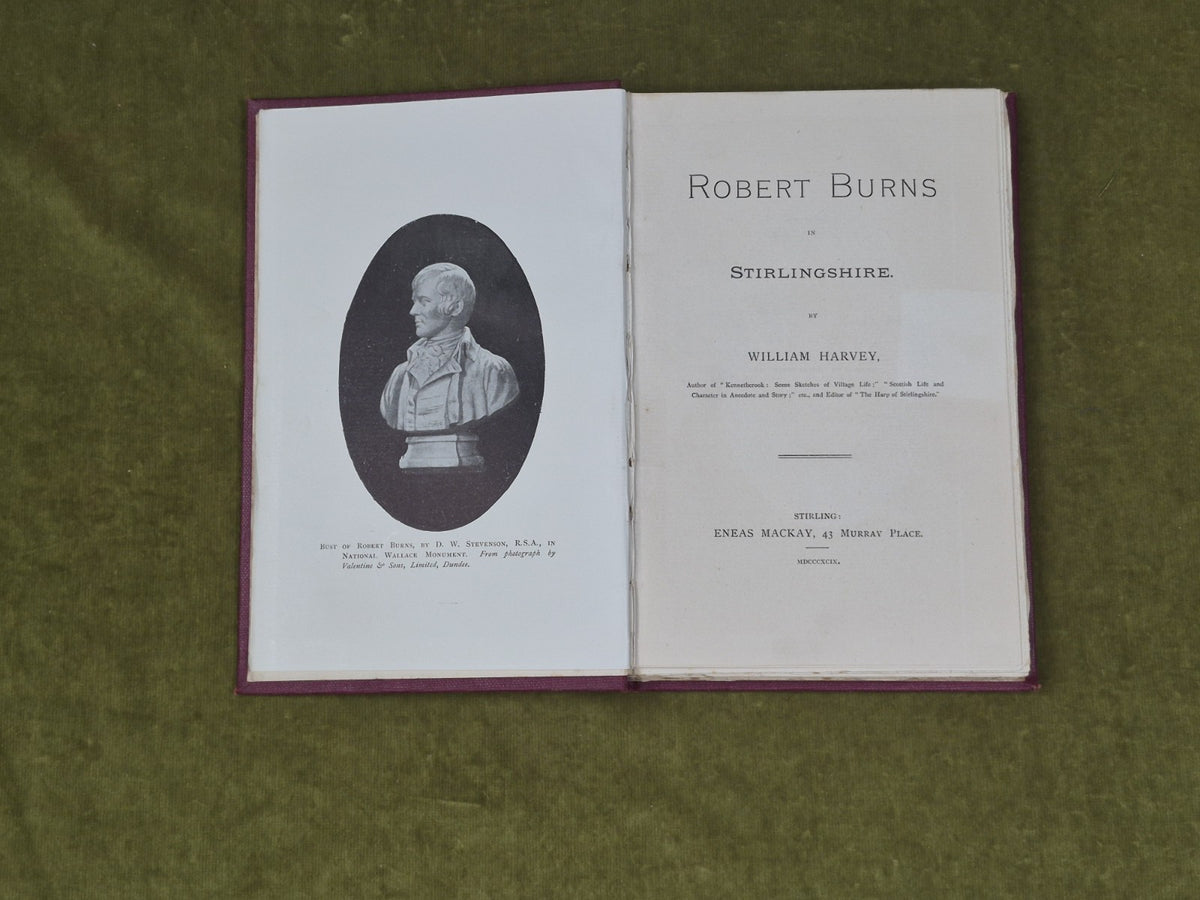 Robert Burns In Stirlingshire By William Harvey , Eneas Mackay 18994