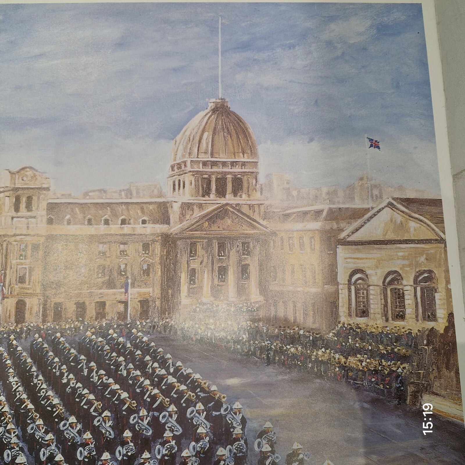 Horseguards 1964 By Terence Brind Limited Edition Print Signed. Parade Painting.5