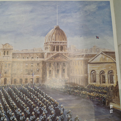 Horseguards 1964 By Terence Brind Limited Edition Print Signed. Parade Painting.5