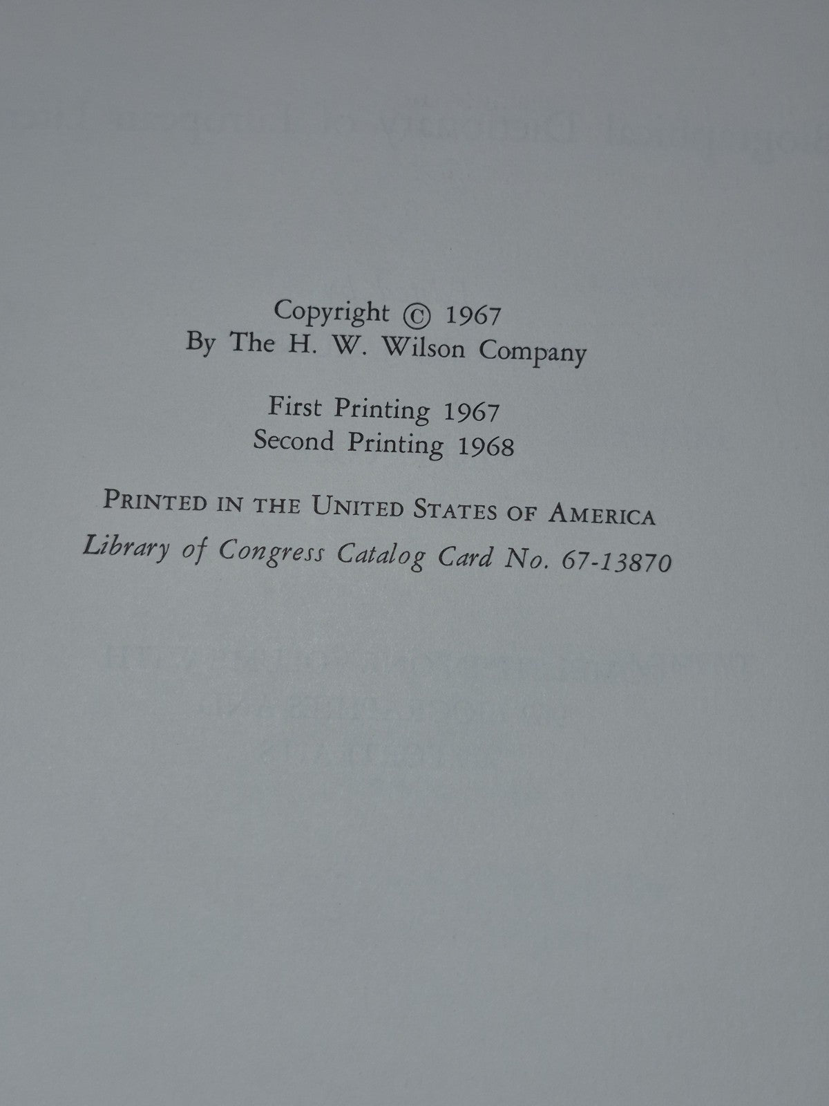 EUROPEAN AUTHORS: 1000-1900 BY KUNITZ & COLBY, 19675