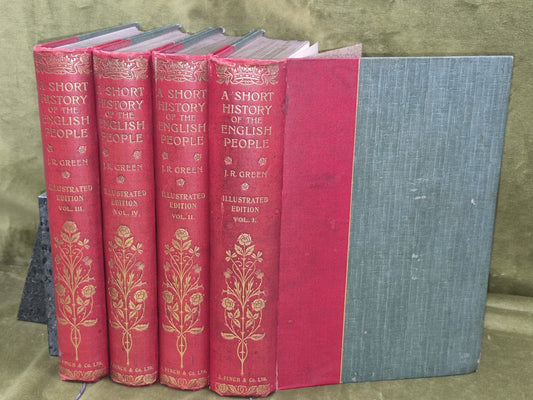 A Short History of the English People Illustrated Edition 1901 Macmillan0
