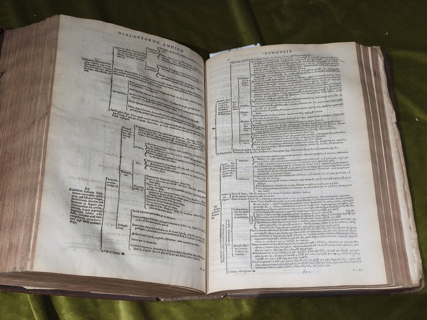 1637 Greek-Roman Lexicon - In Quo Ex Primitivorum - Ioannis Scapulae - Leather8