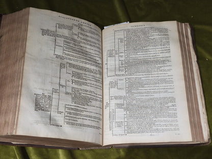 1637 Greek-Roman Lexicon - In Quo Ex Primitivorum - Ioannis Scapulae - Leather8