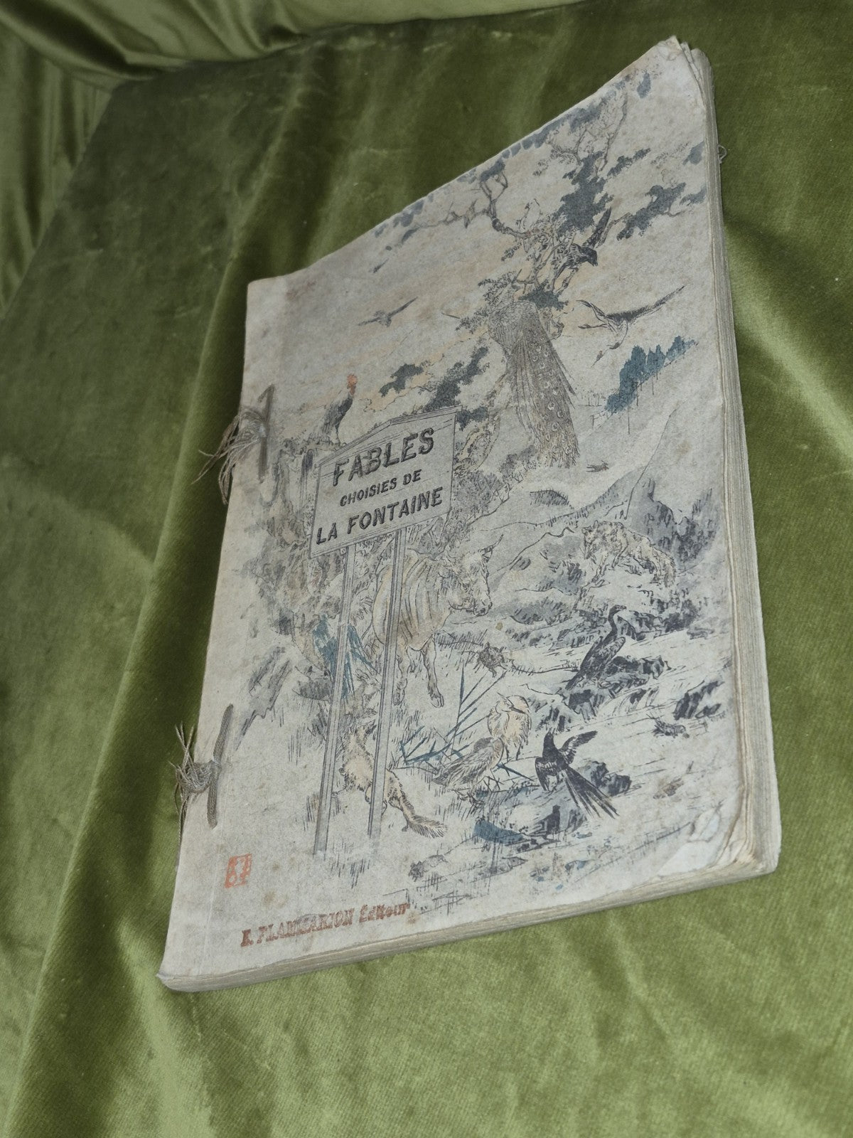 Fables choisies [ou] Choix de fables de La Fontaine, Tokyo 189410