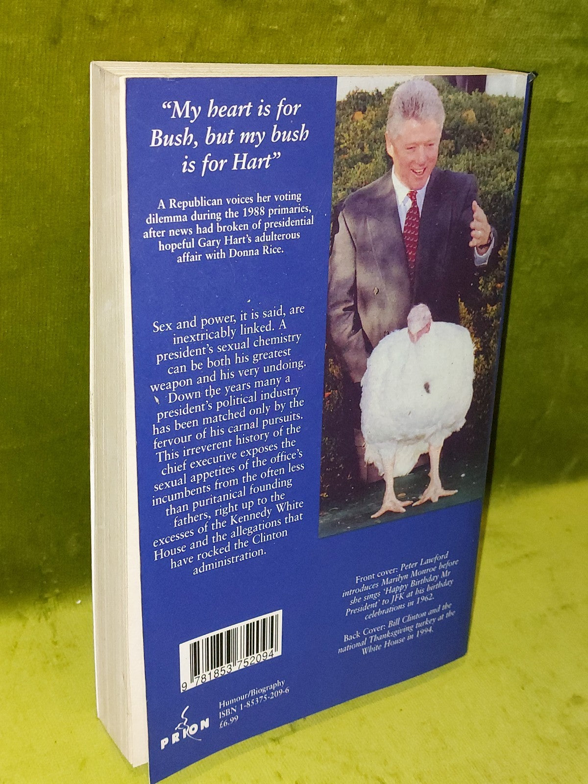 Sex Lives of the U. S. Presidents by Nigel Cawthorne (1996, Trade Paperback)1