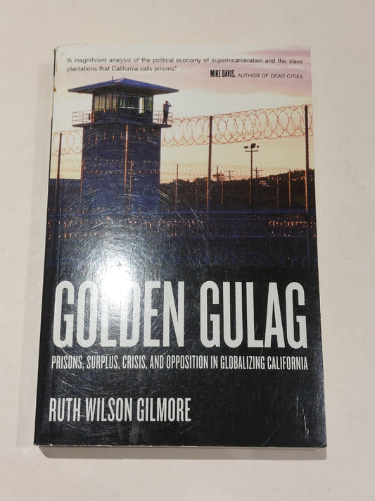 Golden Gulag : Prisons, Surplus ... In Globalizing California Ruth Gilmore Pb0