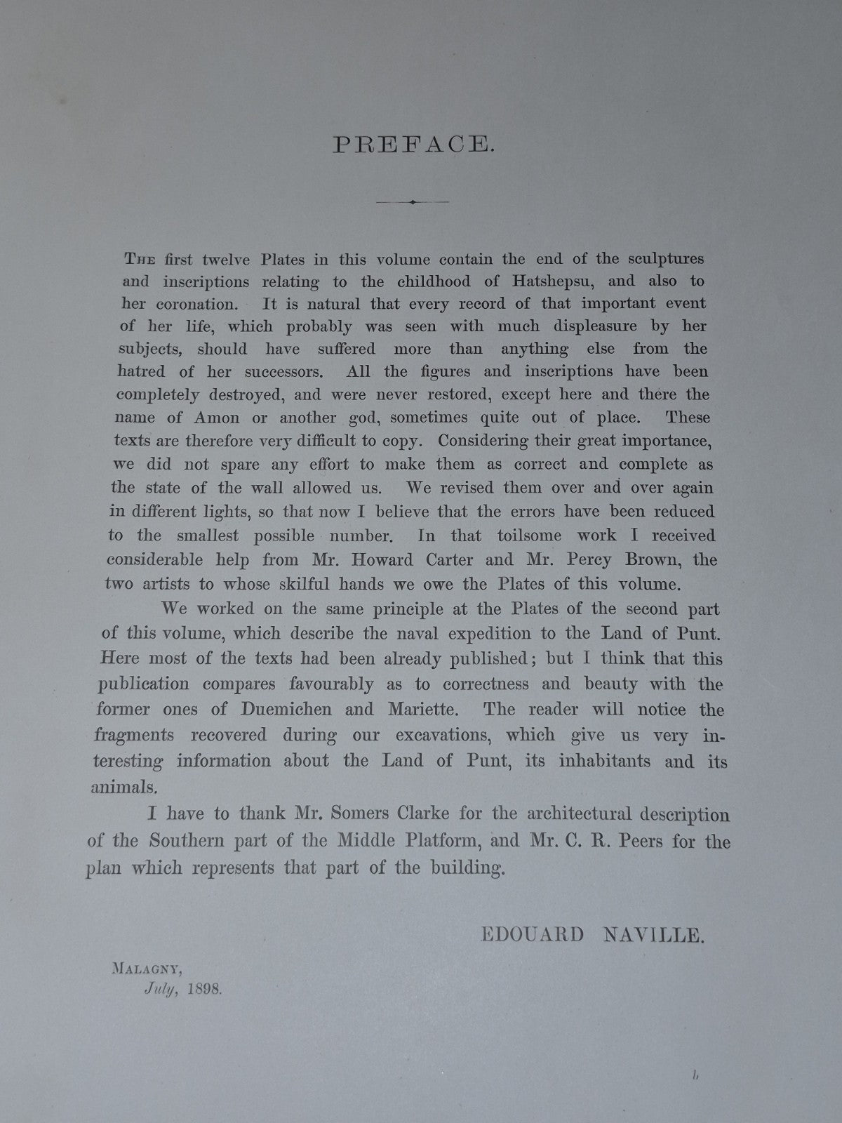 The Temple of Deir El Bahari Edouard Naville Part III 18986