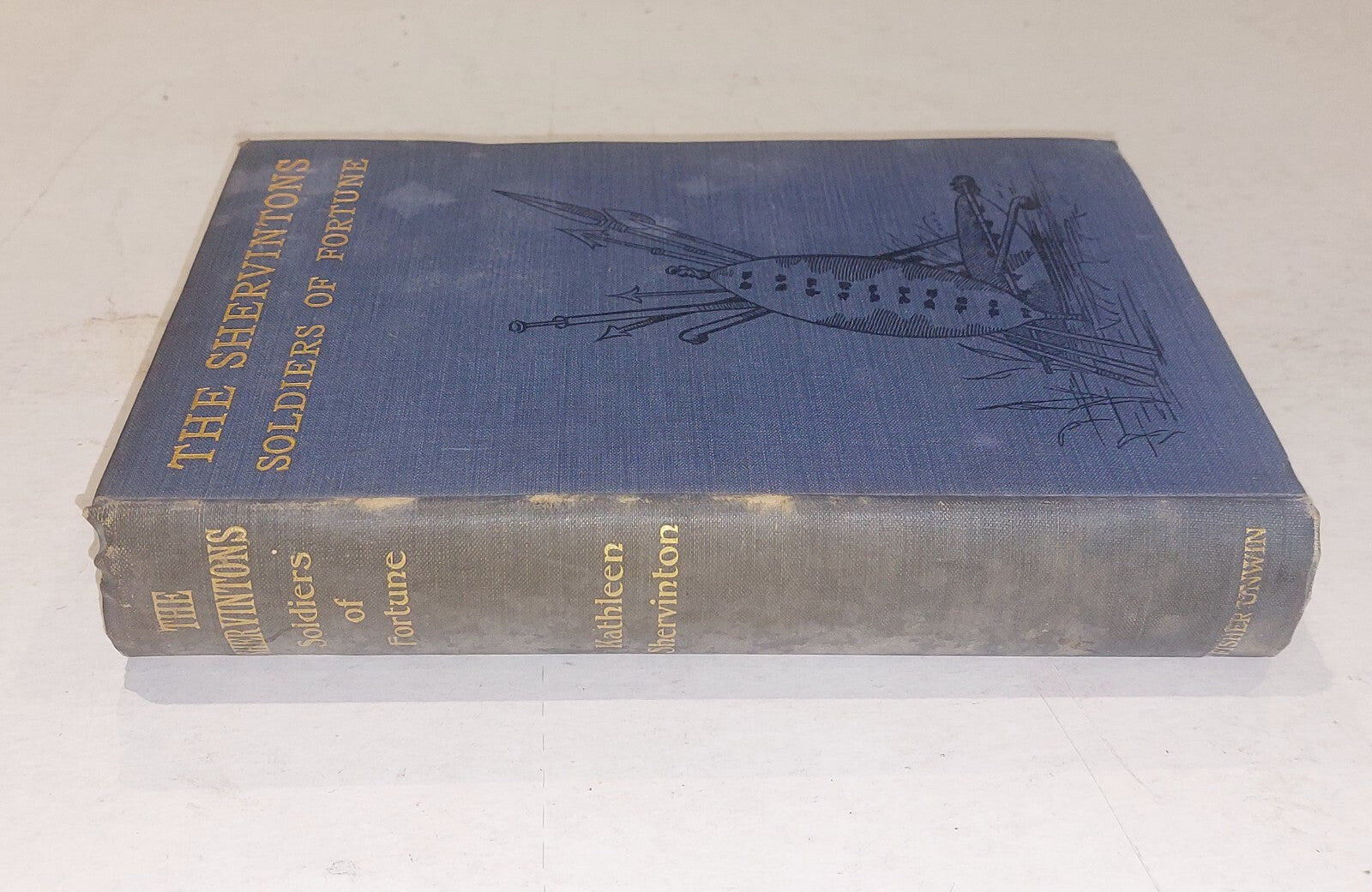 The Shervintons  Soldiers Of Fortune By Kathleen Shervinton (1899) Hb Book1