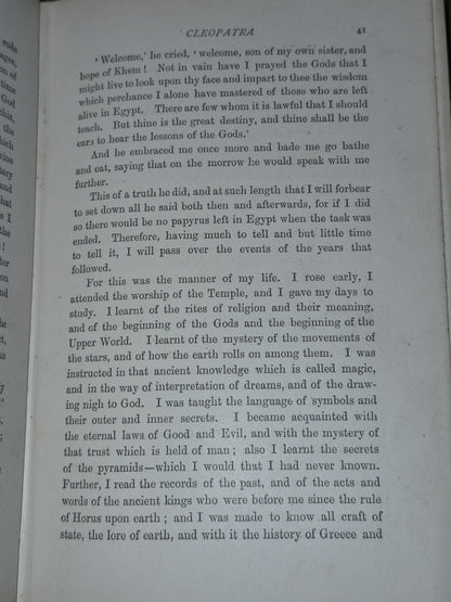 Cleopatra H Rider Haggard 18898