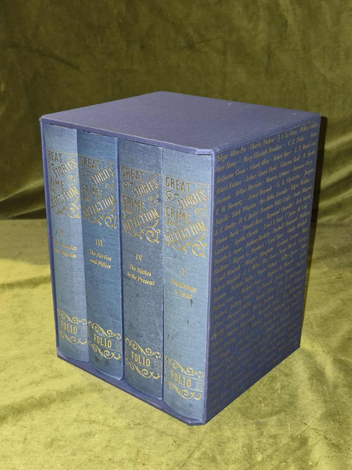 Folio Society, Great Stories Of Crime And Detective Fiction (2002 Second Print)2