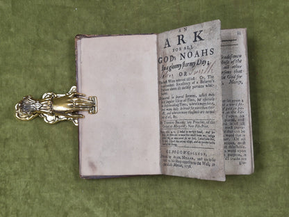 An Ark for All God's Noahs in a Gloomy Stormy Day - Thomas Brooks , Millar 17380