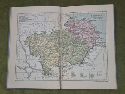 Administrative Atlas of Scotland Philip's 1909 County Maps4