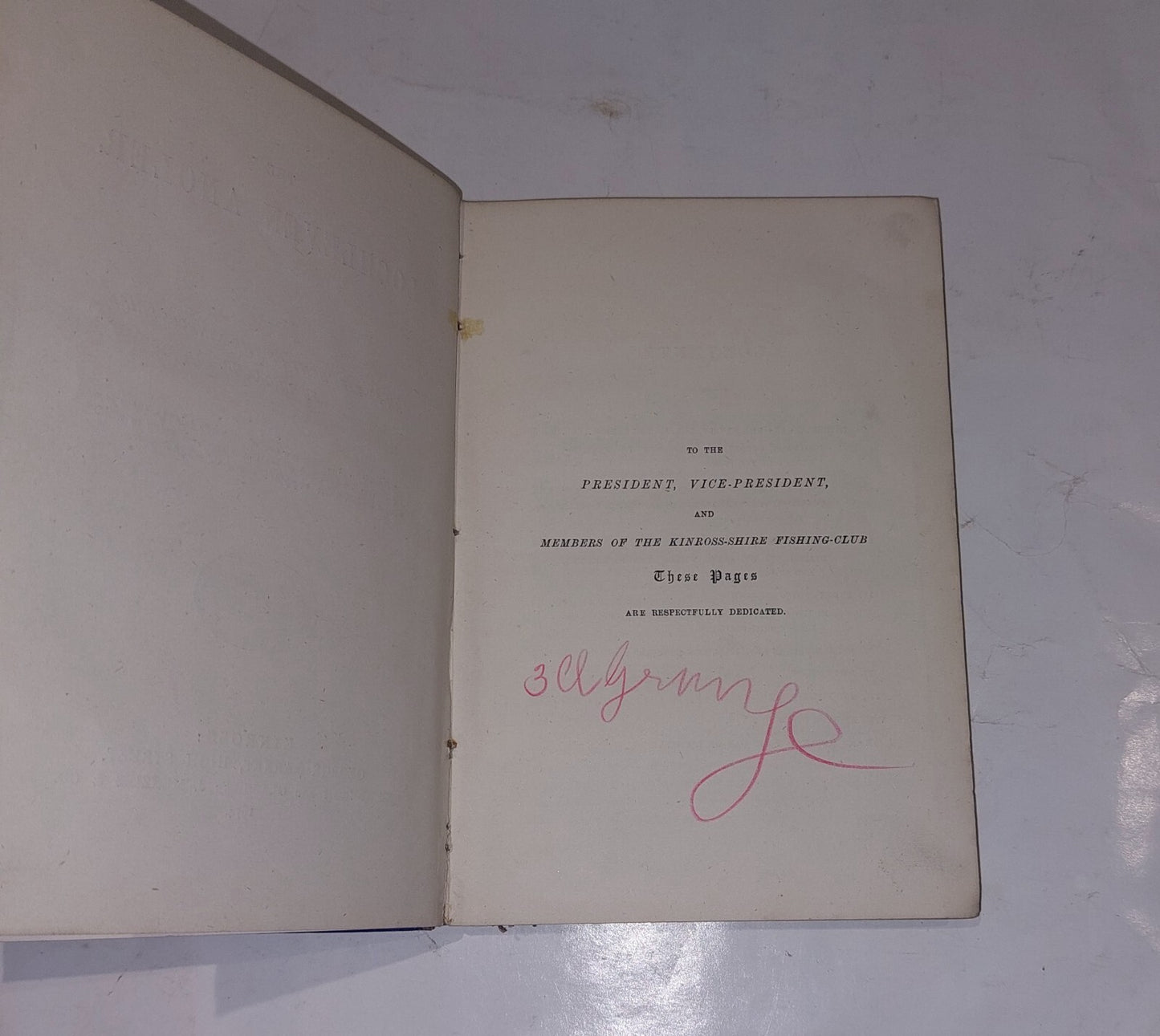 19th Century Edition Of Lochleven Anglers (1874) Book Published By George Barnet6