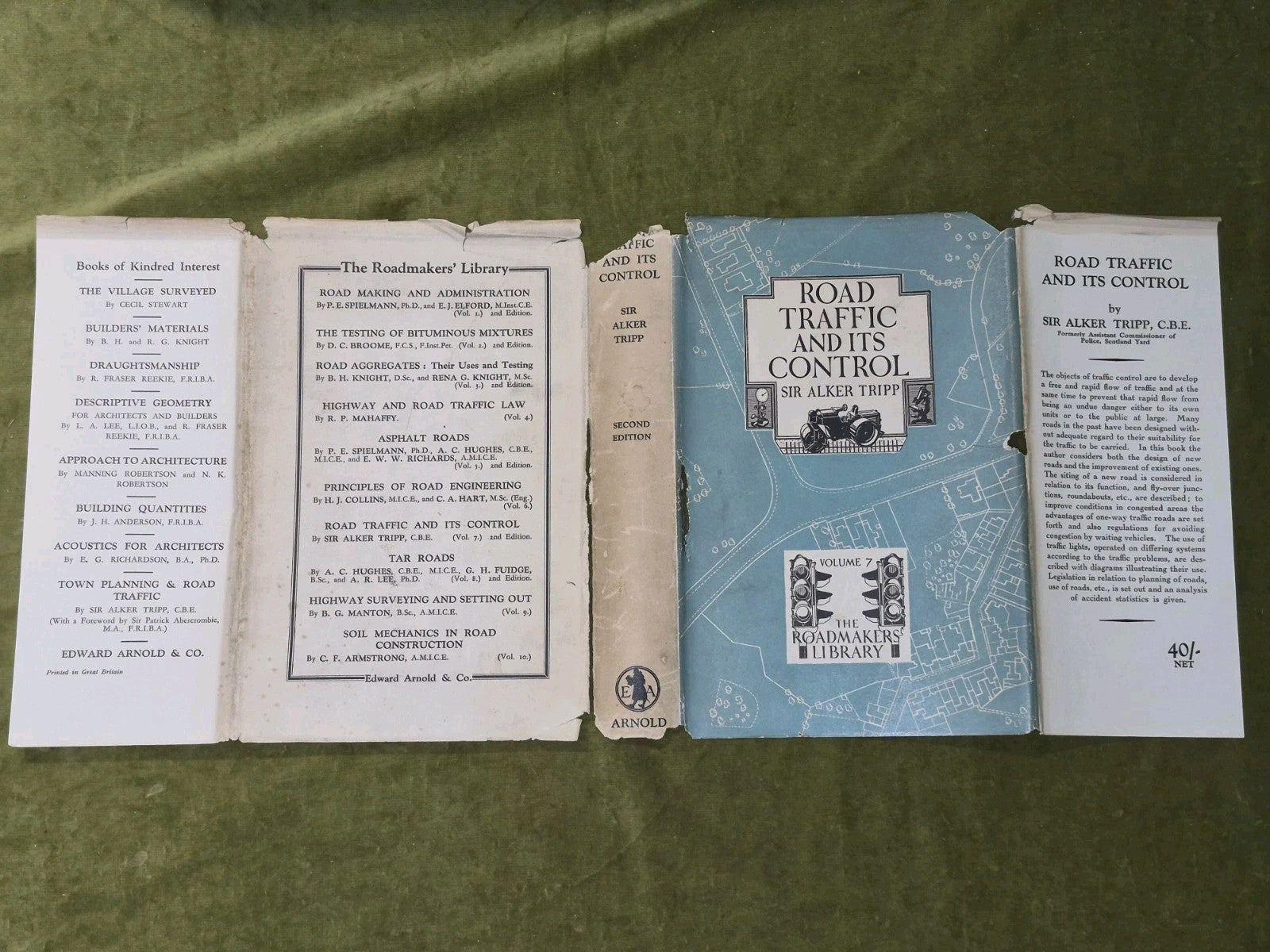 Alker Tripp Road Traffic and its Control 1950 Edward Arnold3