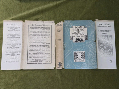 Alker Tripp Road Traffic and its Control 1950 Edward Arnold3