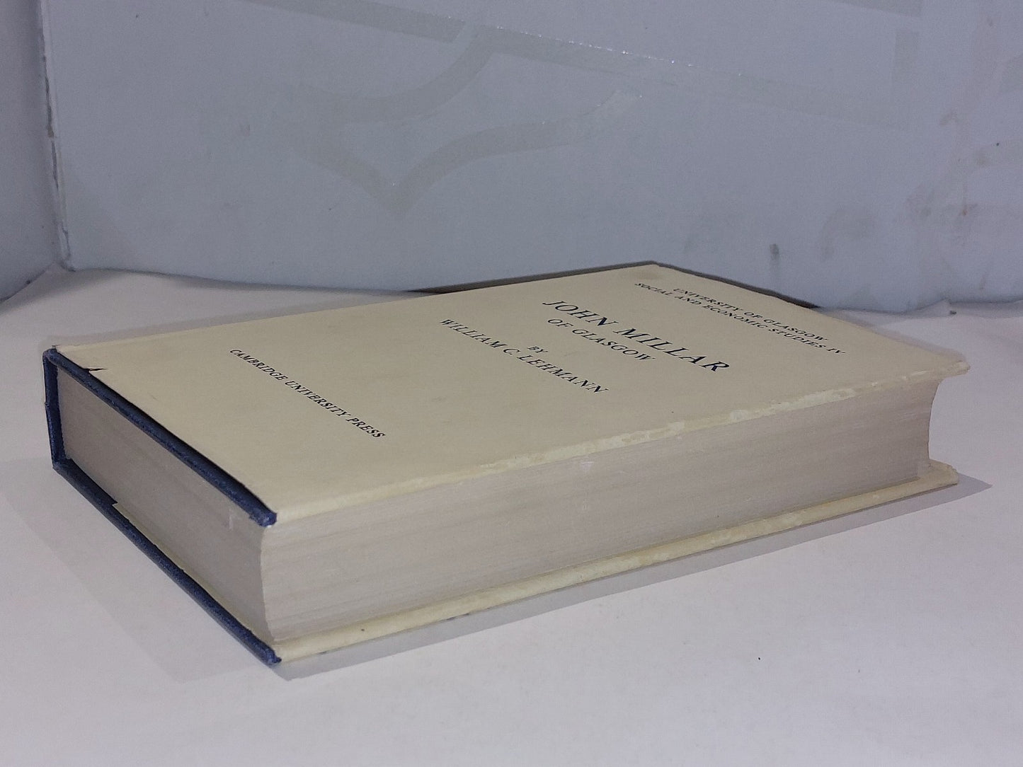 John Millar of Glasgow, 17351801 by William Lehmann (1960) hb book with dj6