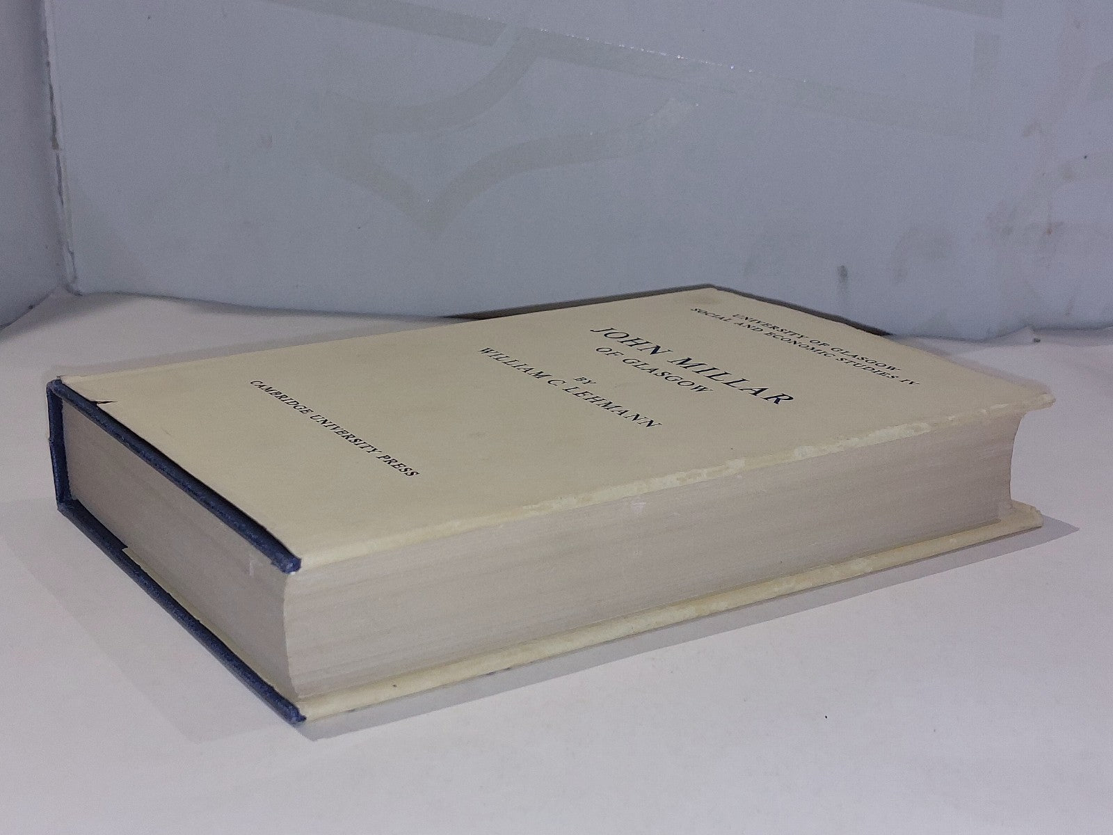 John Millar of Glasgow, 17351801 by William Lehmann (1960) hb book with dj6