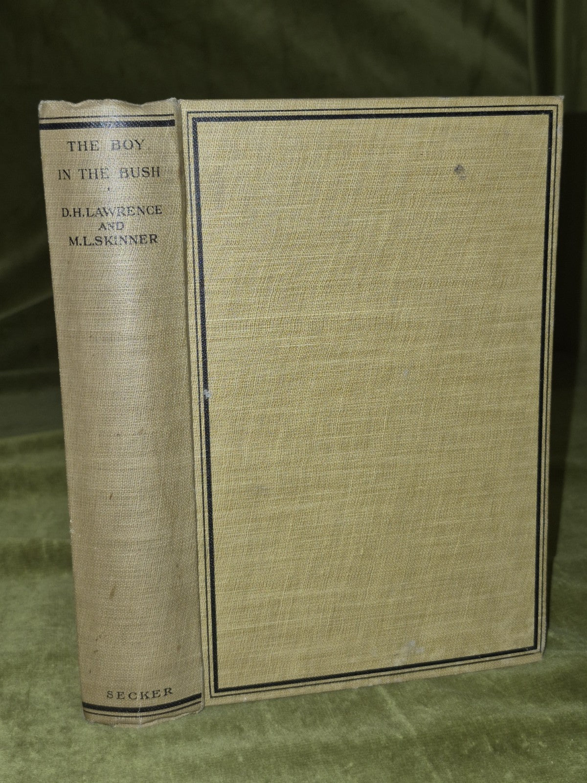 The Boy in the Bush First Edition D H Lawrence & Skinner0